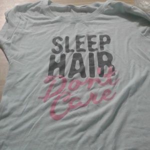 A sleep hair dont care t-shirt